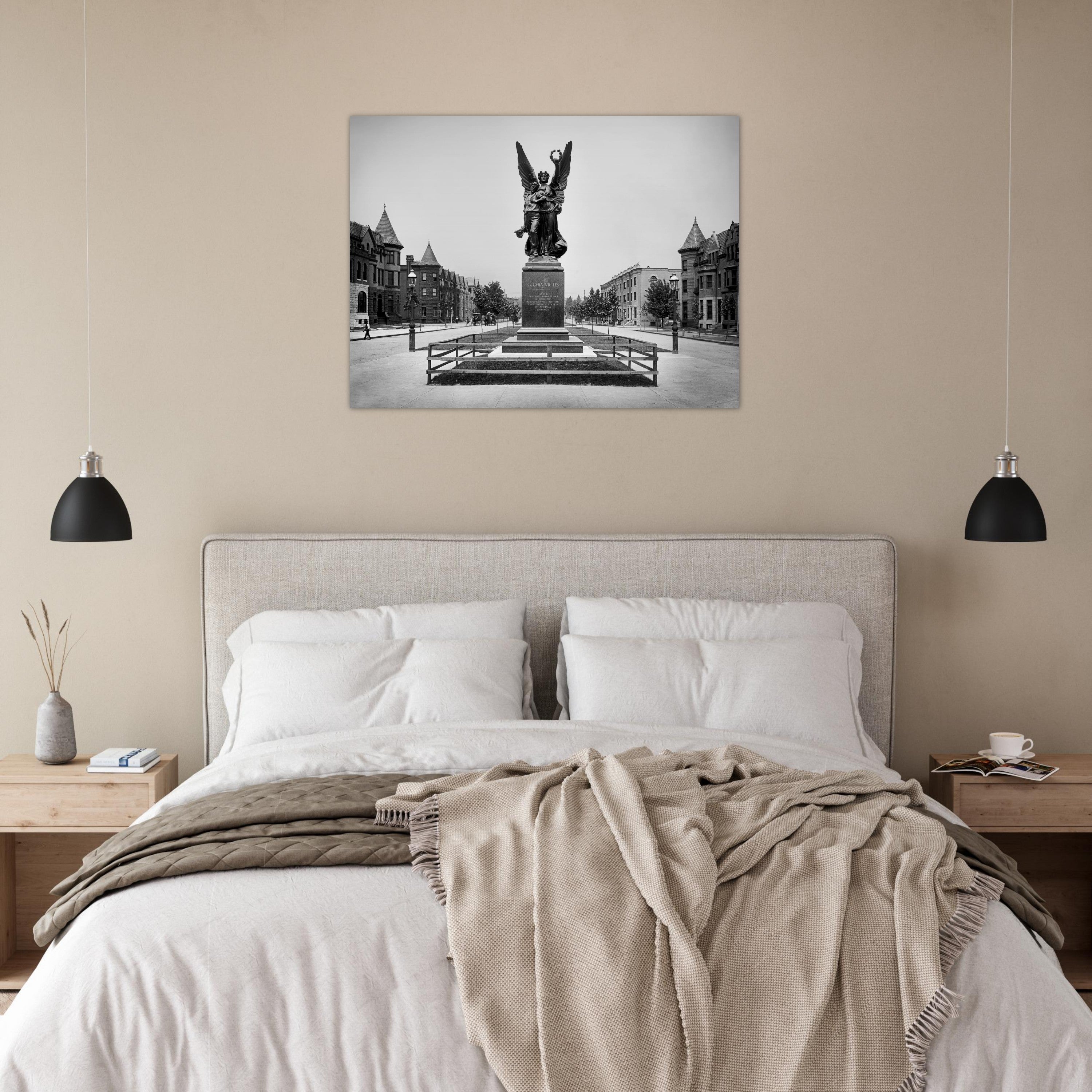 Baltimore Maryland 1903 Mount Royal Avenue - Premium Matte Paper Poster