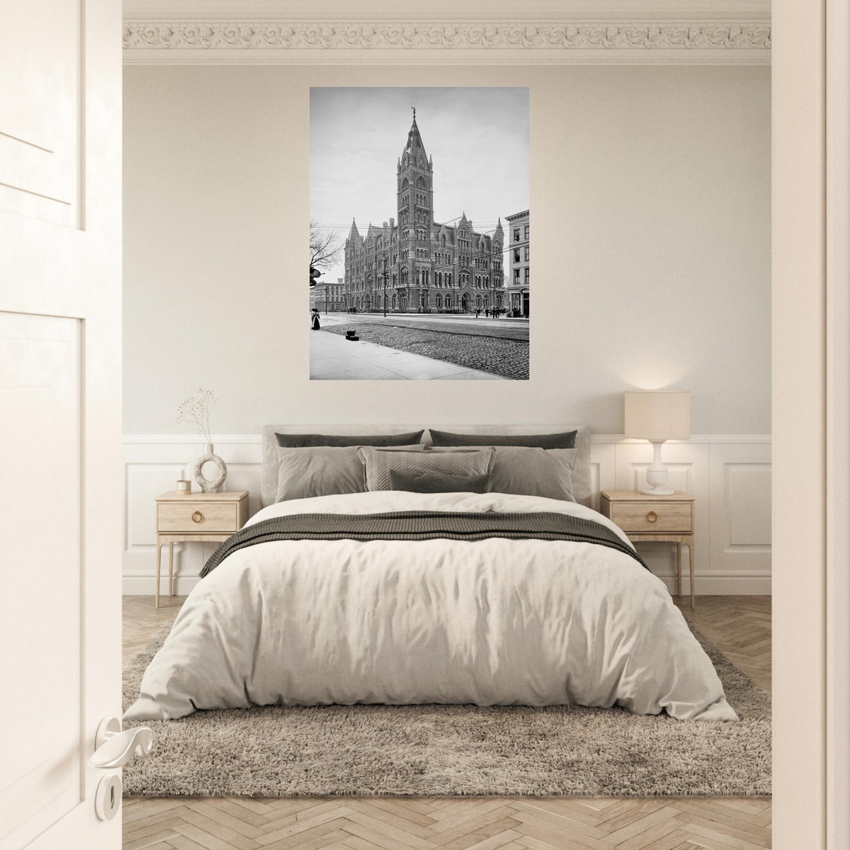 Richmond, Virginia, 1900 - City Hall - Premium Matte Paper Poster