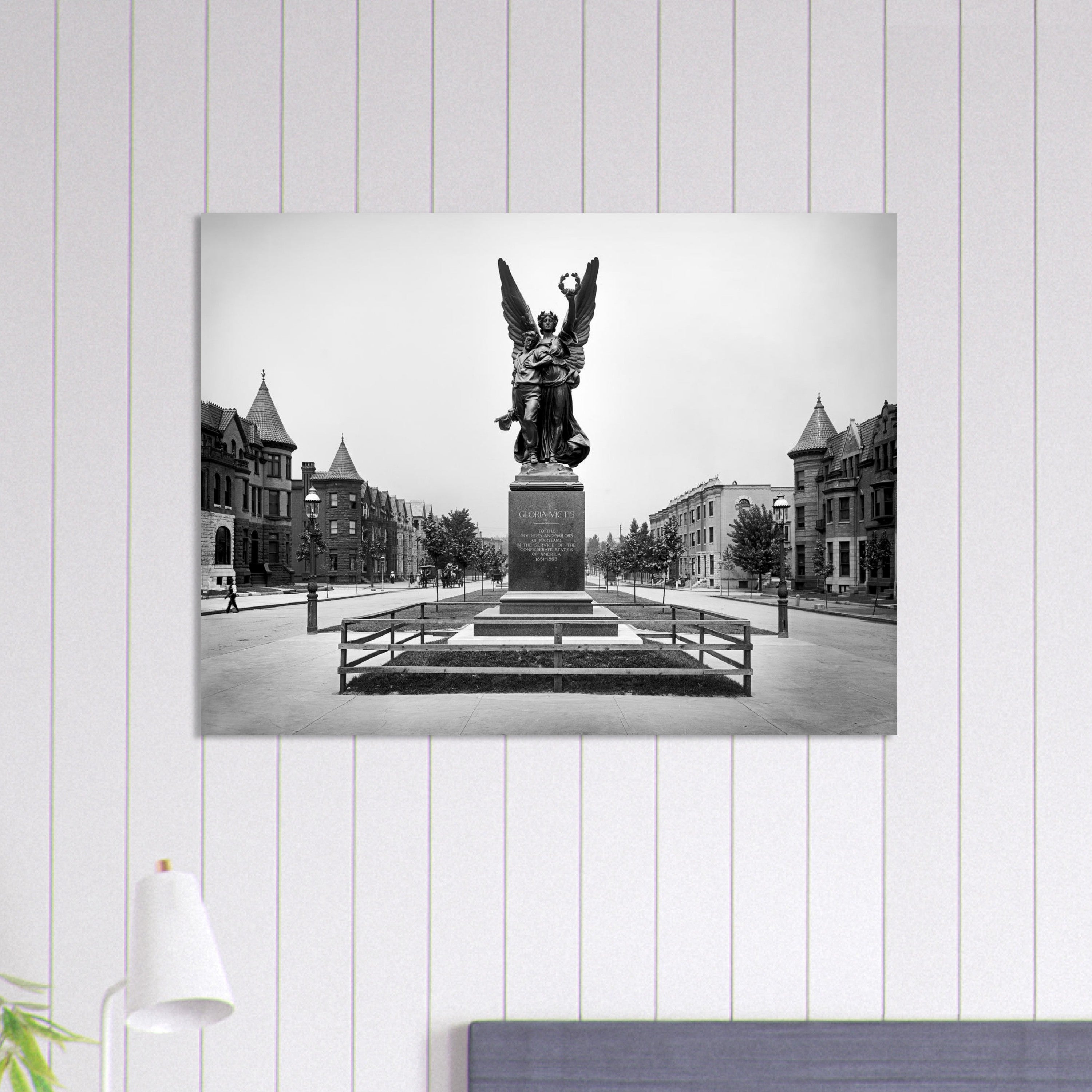 Baltimore Maryland 1903 Mount Royal Avenue - Premium Matte Paper Poster