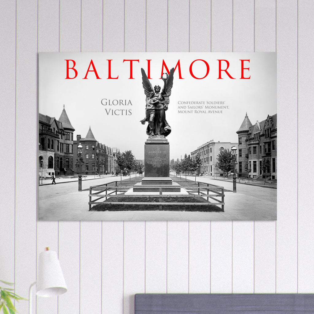 Baltimore Maryland 1903 Mount Royal Avenue - Premium Matte Paper Poster
