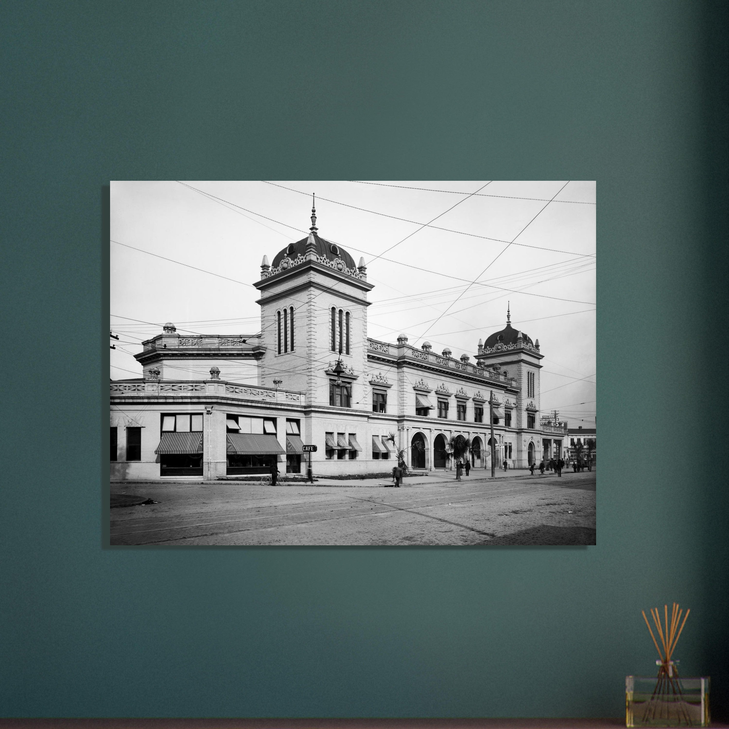 Savannah, Georgia 1905 - Union Station - Premium Matte Paper Poster