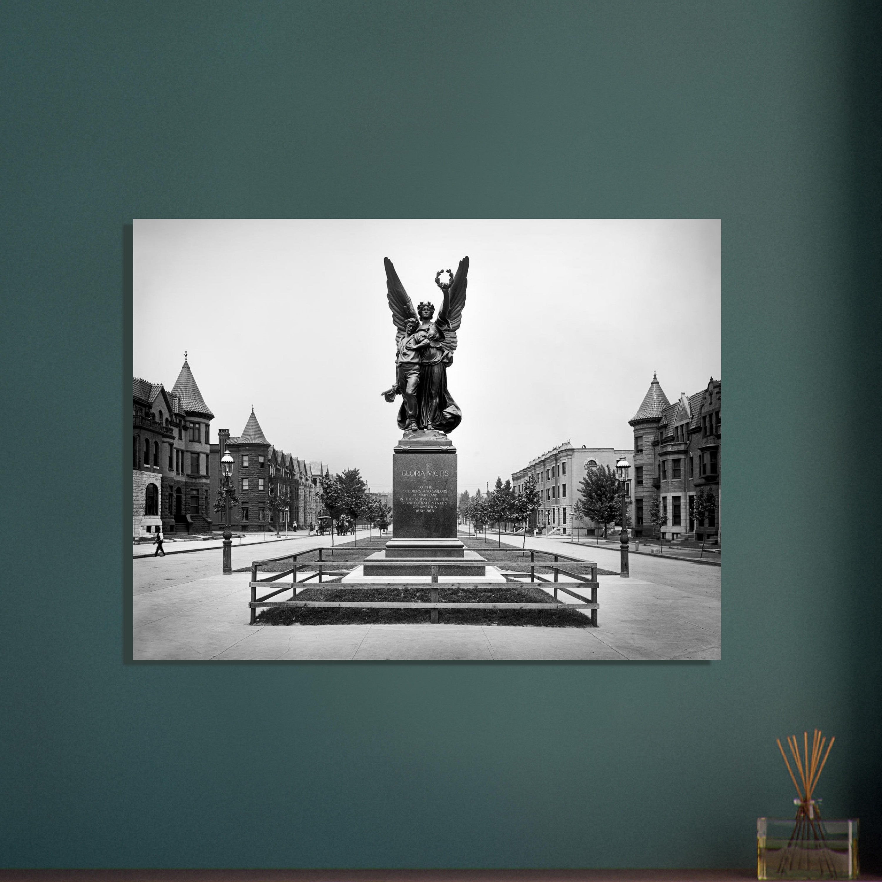 Baltimore Maryland 1903 Mount Royal Avenue - Premium Matte Paper Poster