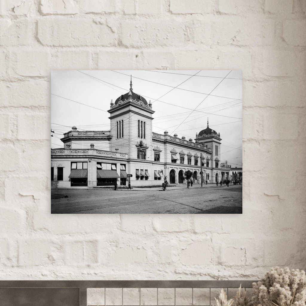 Savannah, Georgia 1905 - Union Station - Premium Matte Paper Poster