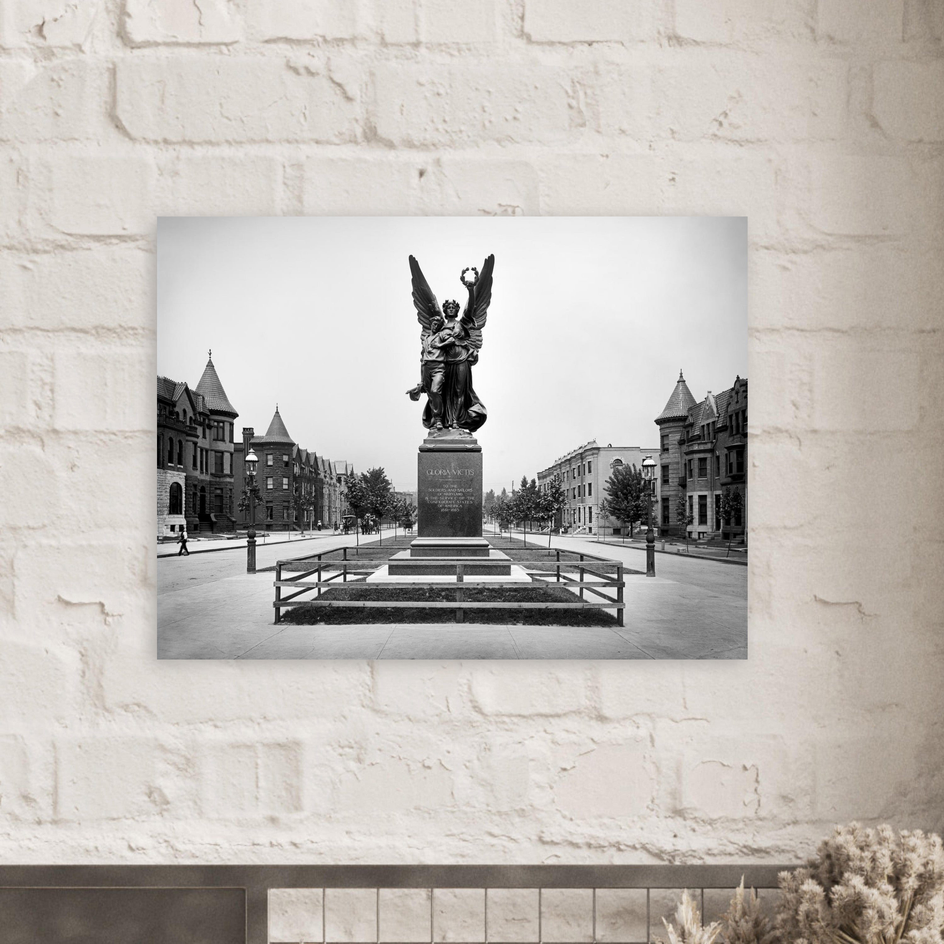Baltimore Maryland 1903 Mount Royal Avenue - Premium Matte Paper Poster