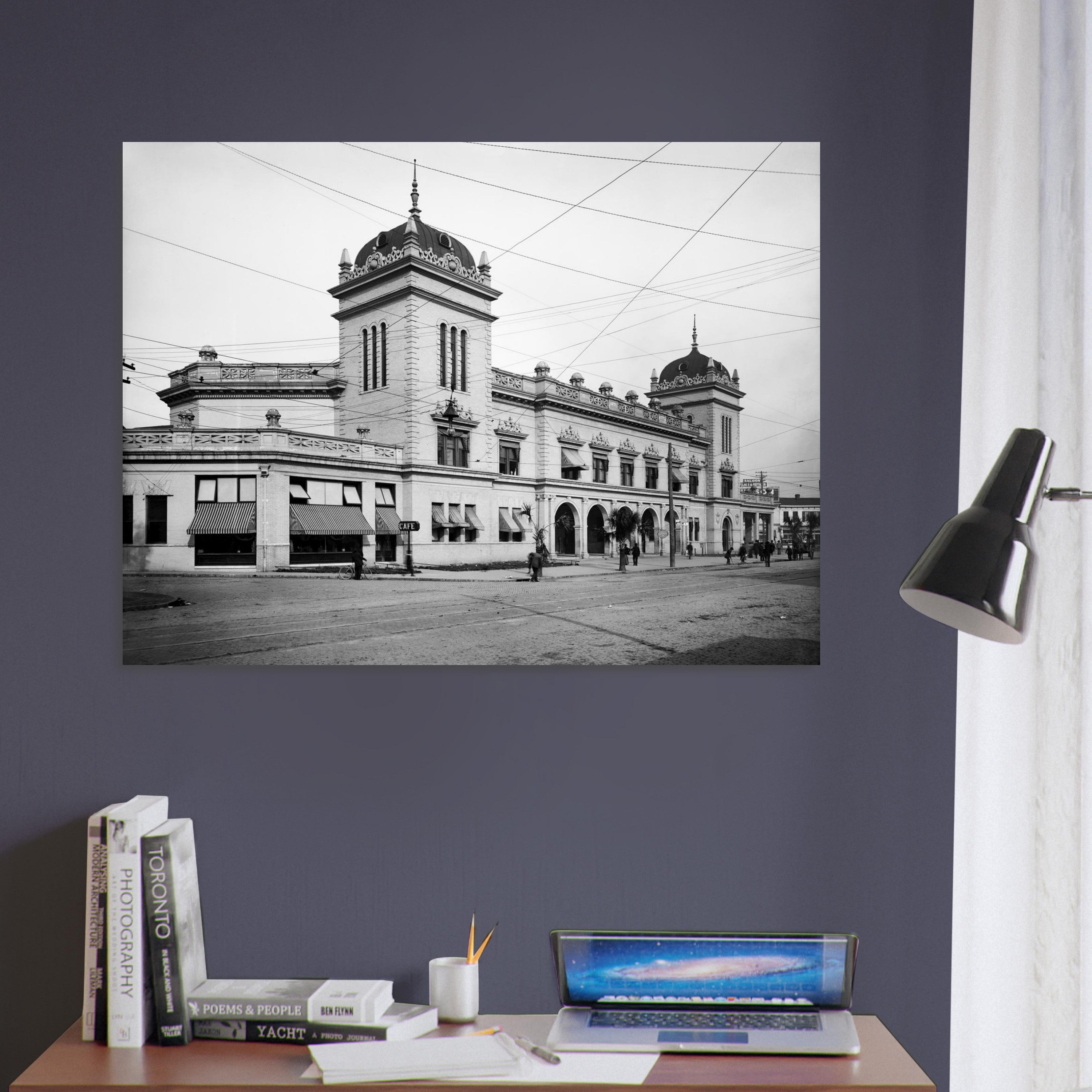 Savannah, Georgia 1905 - Union Station - Premium Matte Paper Poster