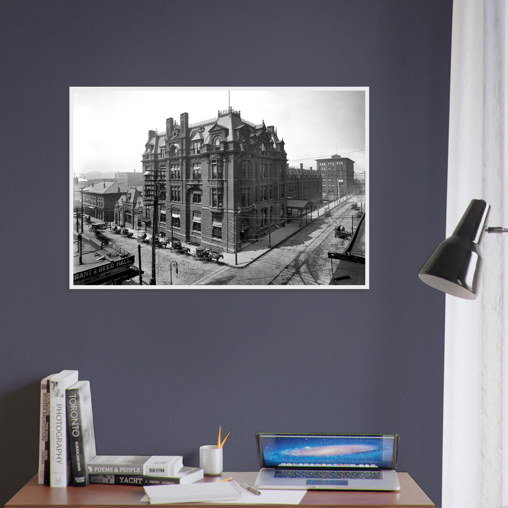 Cincinnati, Ohio 1905 - Central Union Station - wooden framed posters