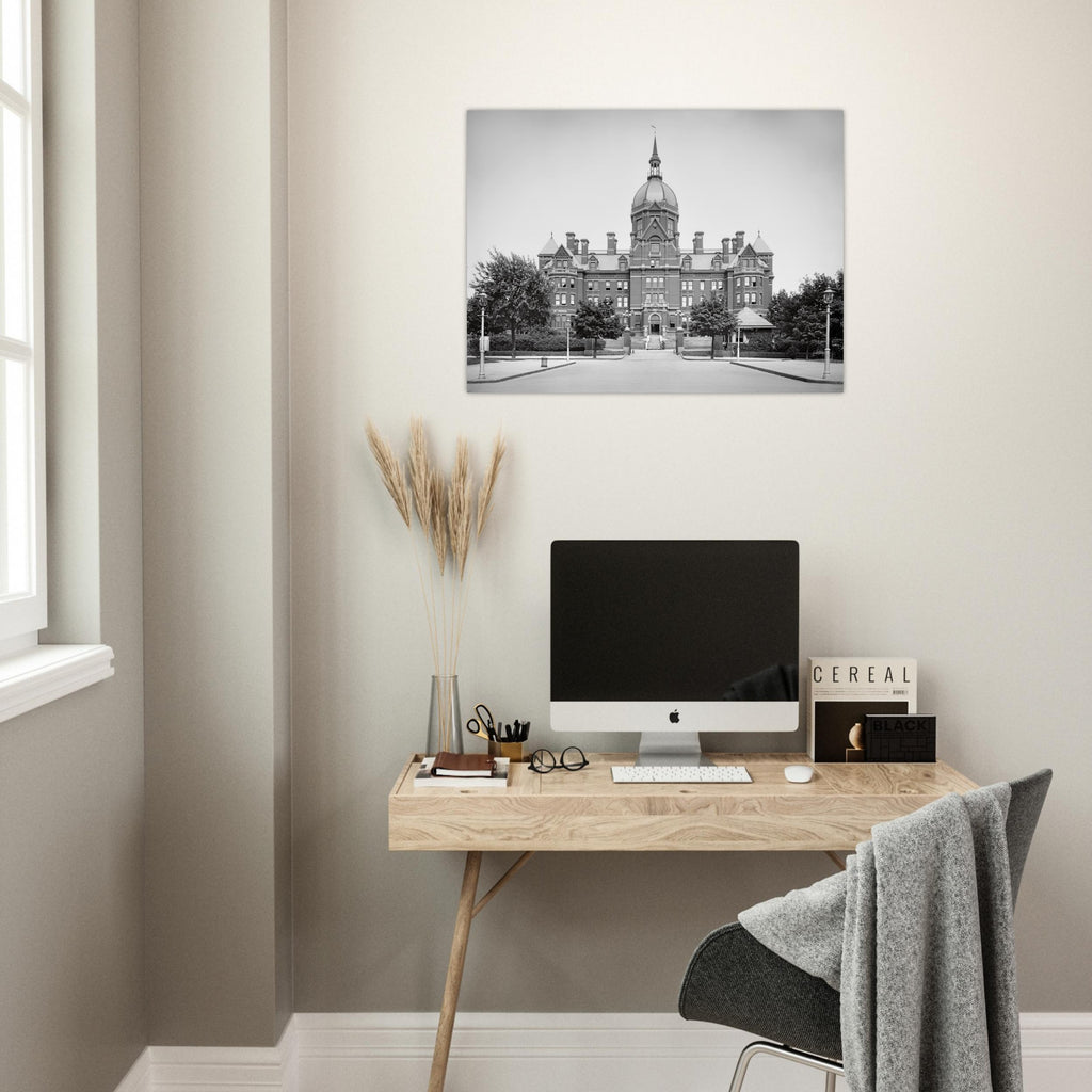 Baltimore Maryland 1895 Johns Hopkins Hospital - Premium Matte Paper Poster