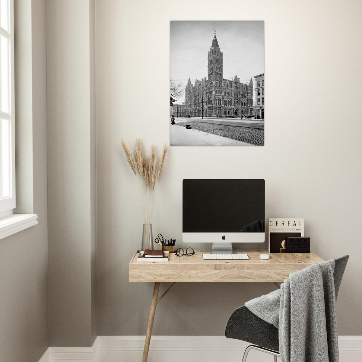 Richmond, Virginia, 1900 - City Hall - Premium Matte Paper Poster