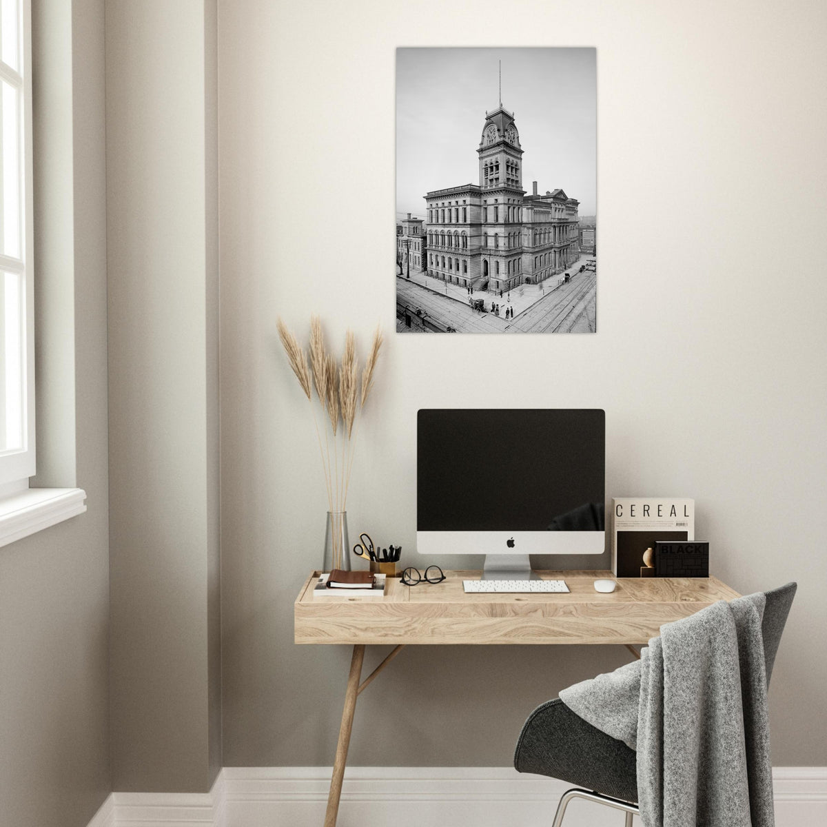 Louisville, Kentucky, 1906 - City Hall - Premium Matte Paper Poster