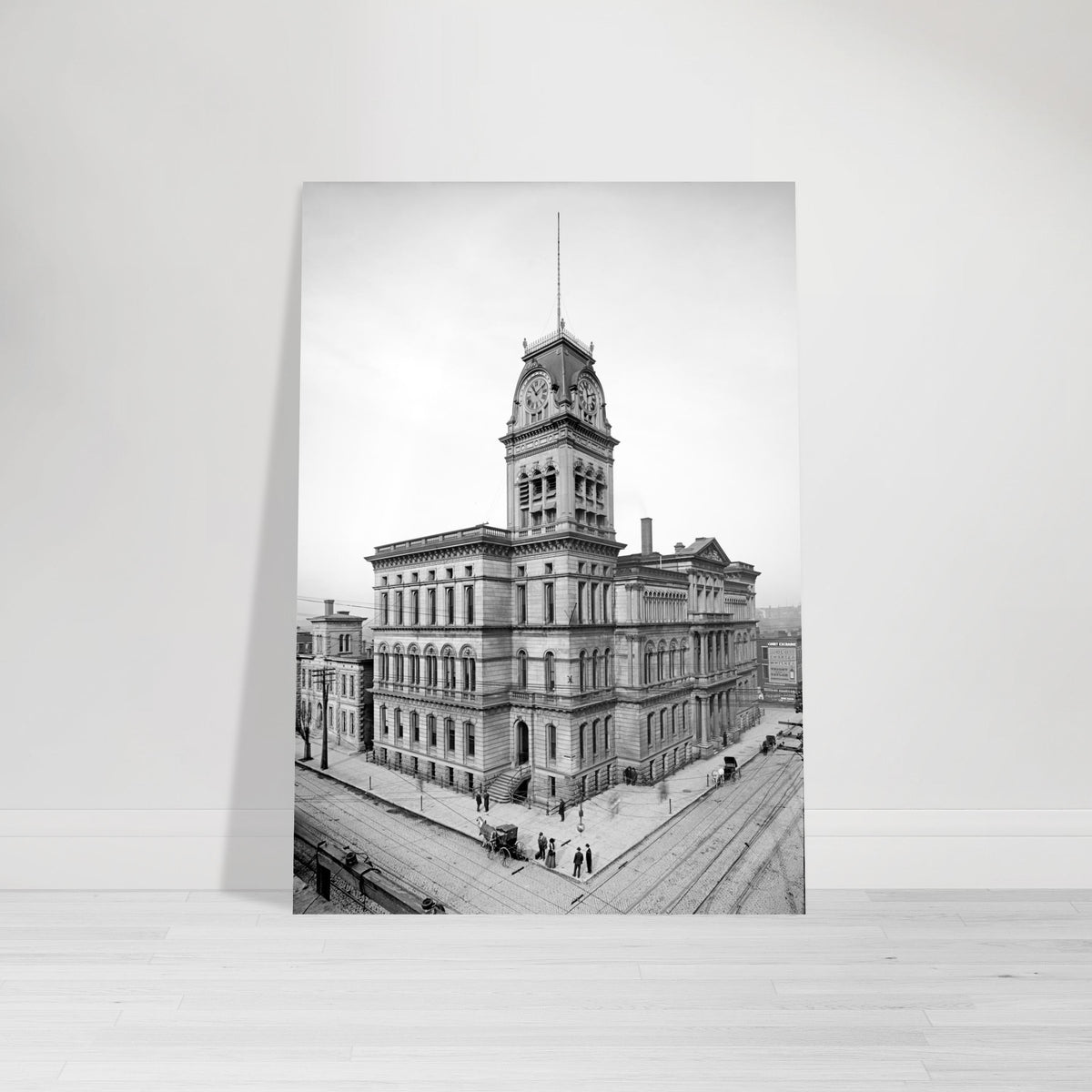 Louisville, Kentucky, 1906 - City Hall - Premium Matte Paper Poster