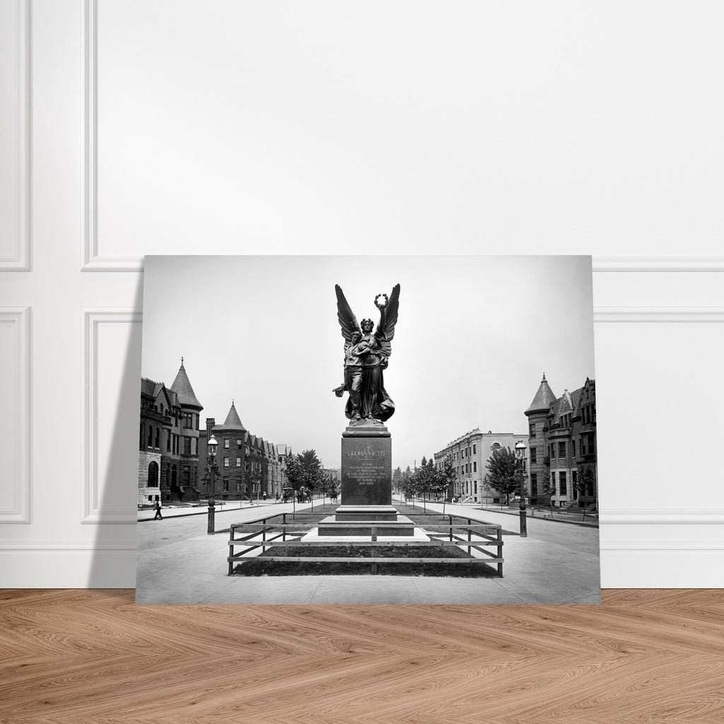 Baltimore Maryland 1903 Mount Royal Avenue - Premium Matte Paper Poster