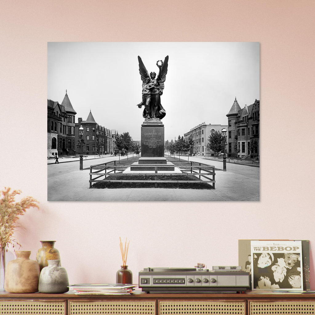Baltimore Maryland 1903 Mount Royal Avenue - Premium Matte Paper Poster