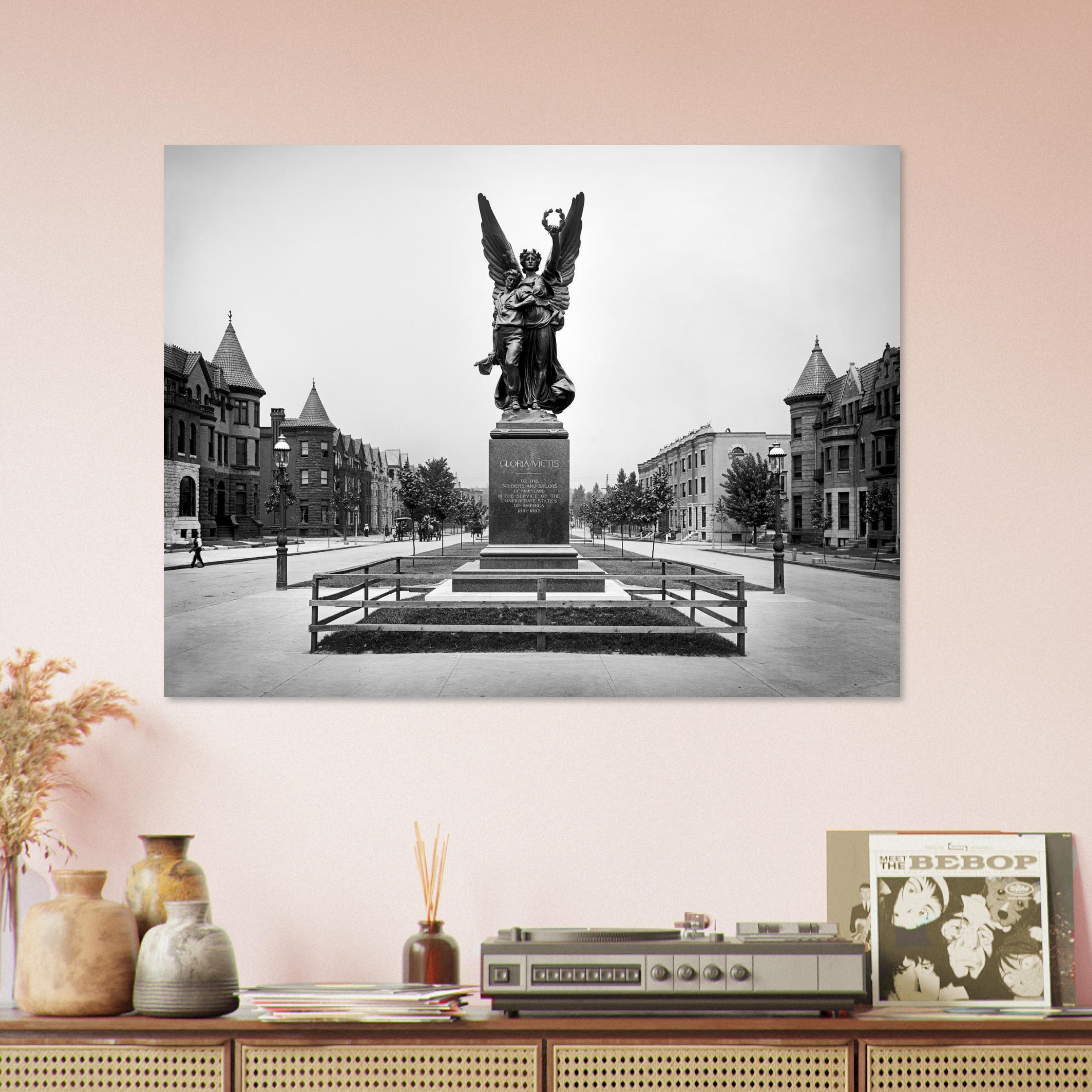 Baltimore Maryland 1903 Mount Royal Avenue - Premium Matte Paper Poster