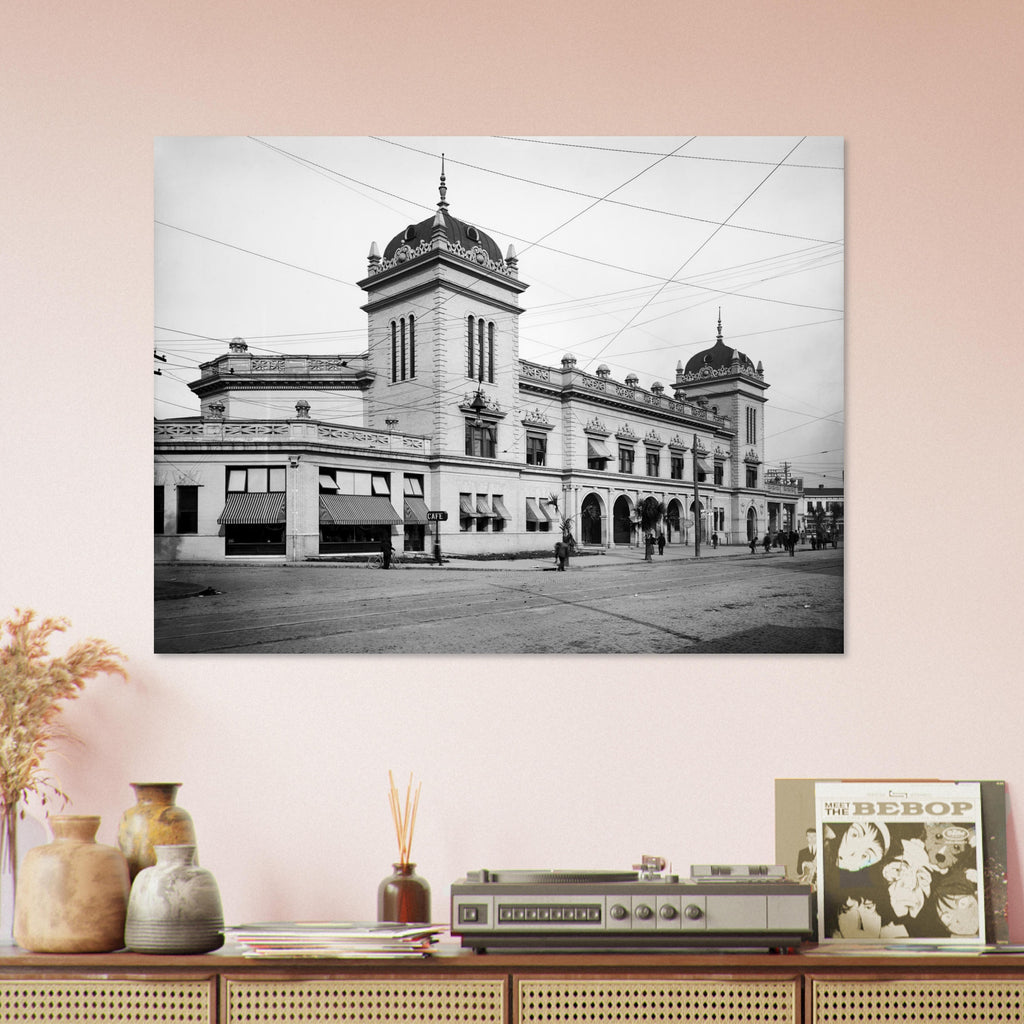 Savannah, Georgia 1905 - Union Station - Premium Matte Paper Poster