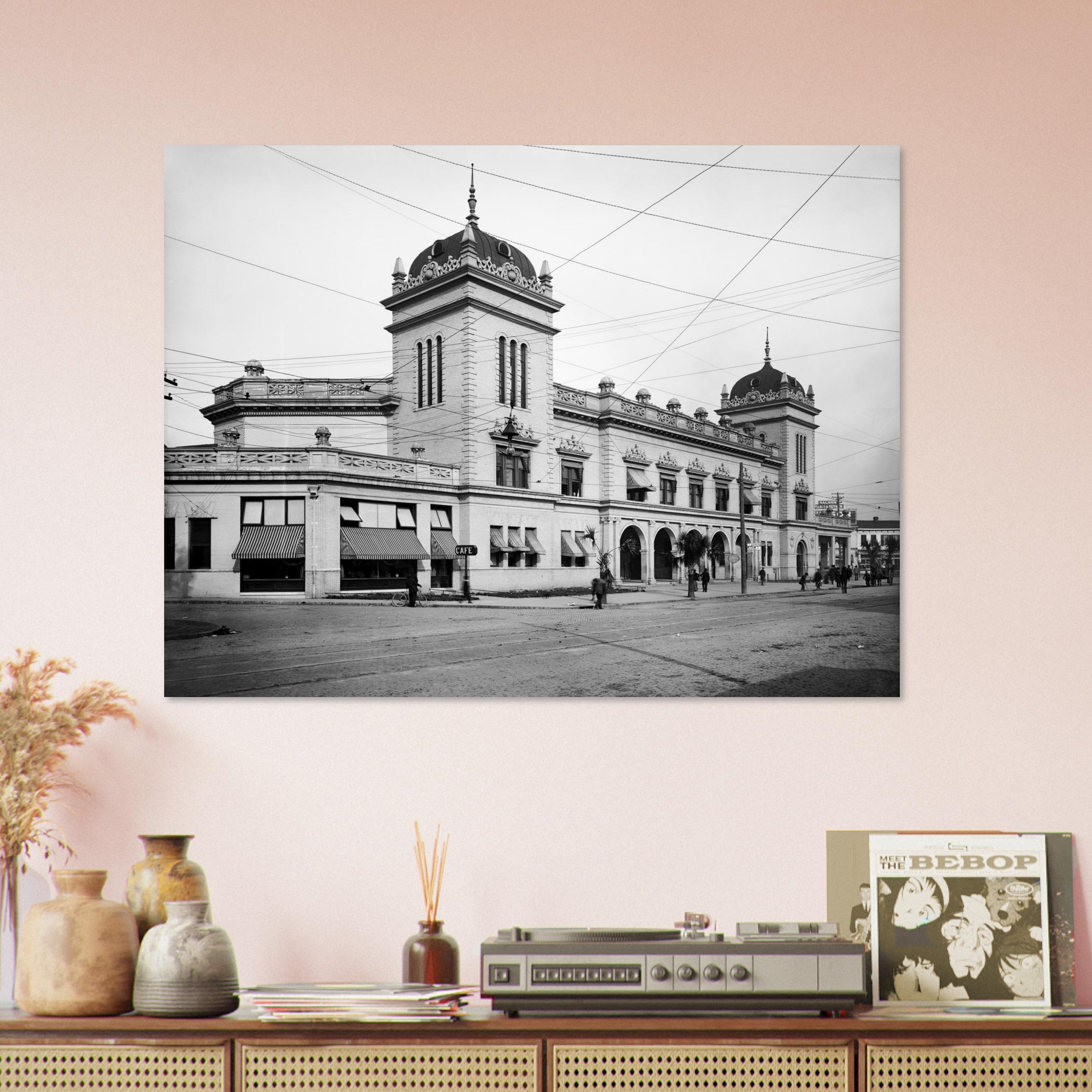 Savannah, Georgia 1905 - Union Station - Premium Matte Paper Poster