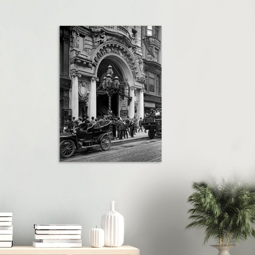 Philadelphia, 1900, Keith’s Theatre on Chestnut Street - Premium Matte Paper Poster
