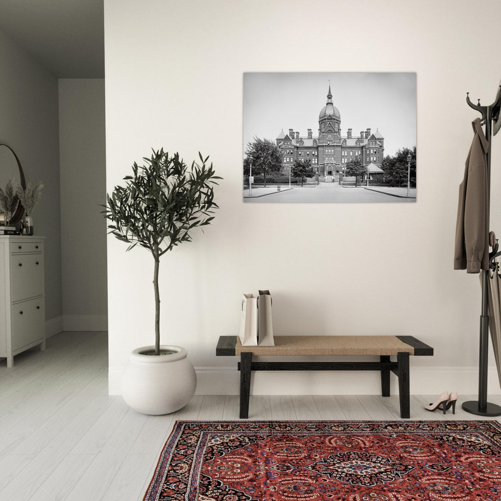 Baltimore Maryland 1895 Johns Hopkins Hospital - Premium Matte Paper Poster