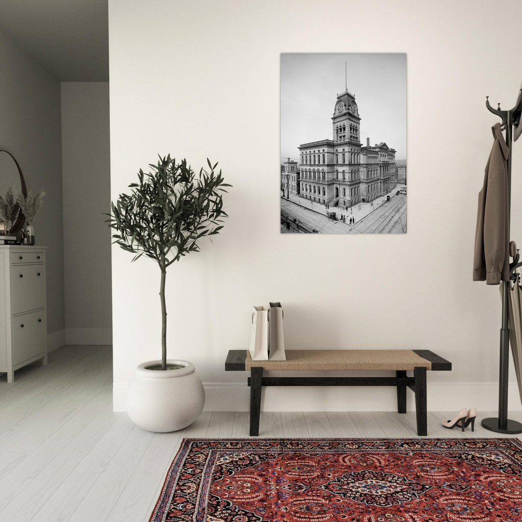 Louisville, Kentucky, 1906 - City Hall - Premium Matte Paper Poster