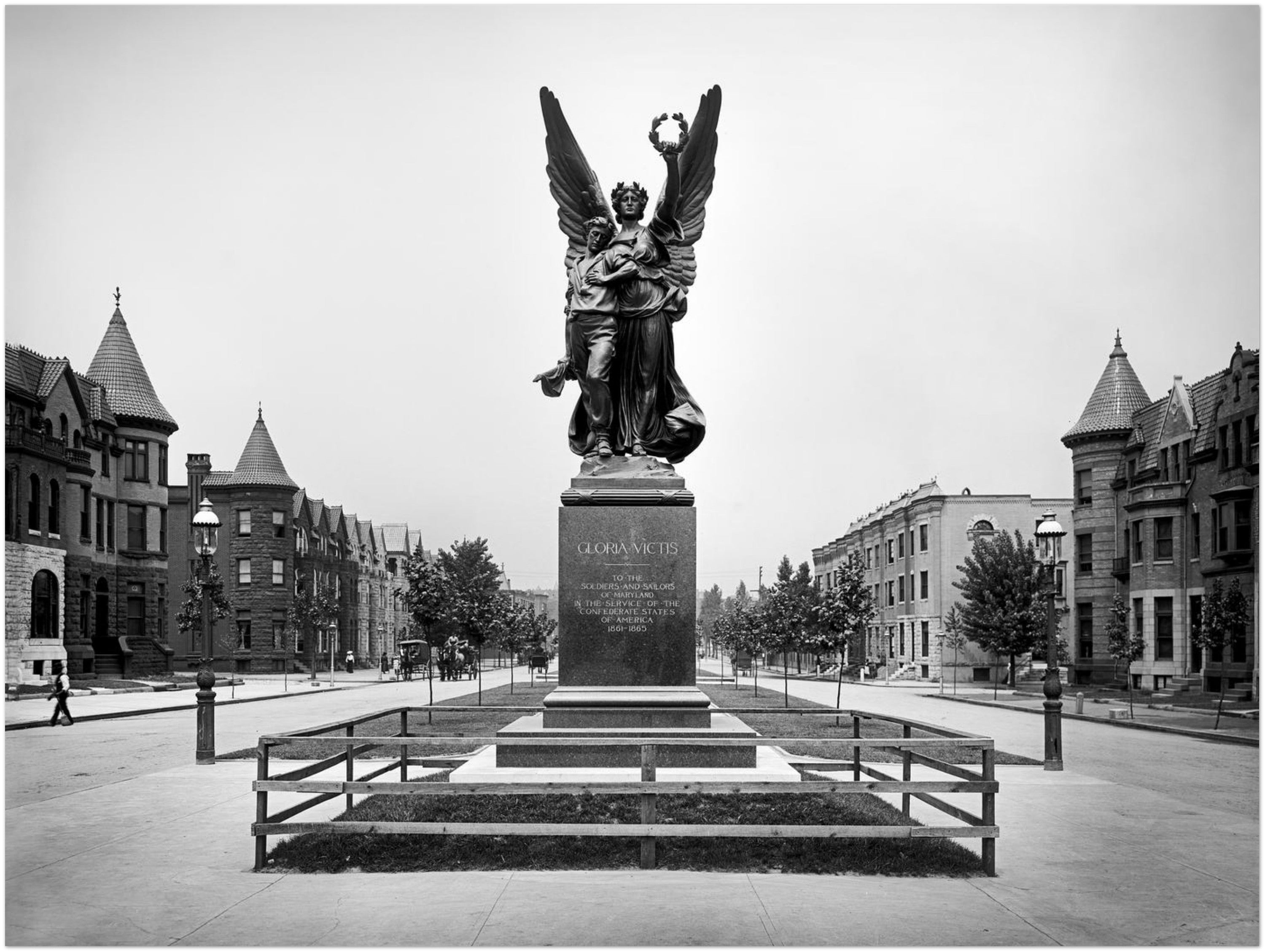 Baltimore Maryland 1903 Mount Royal Avenue - Premium Matte Paper Poster