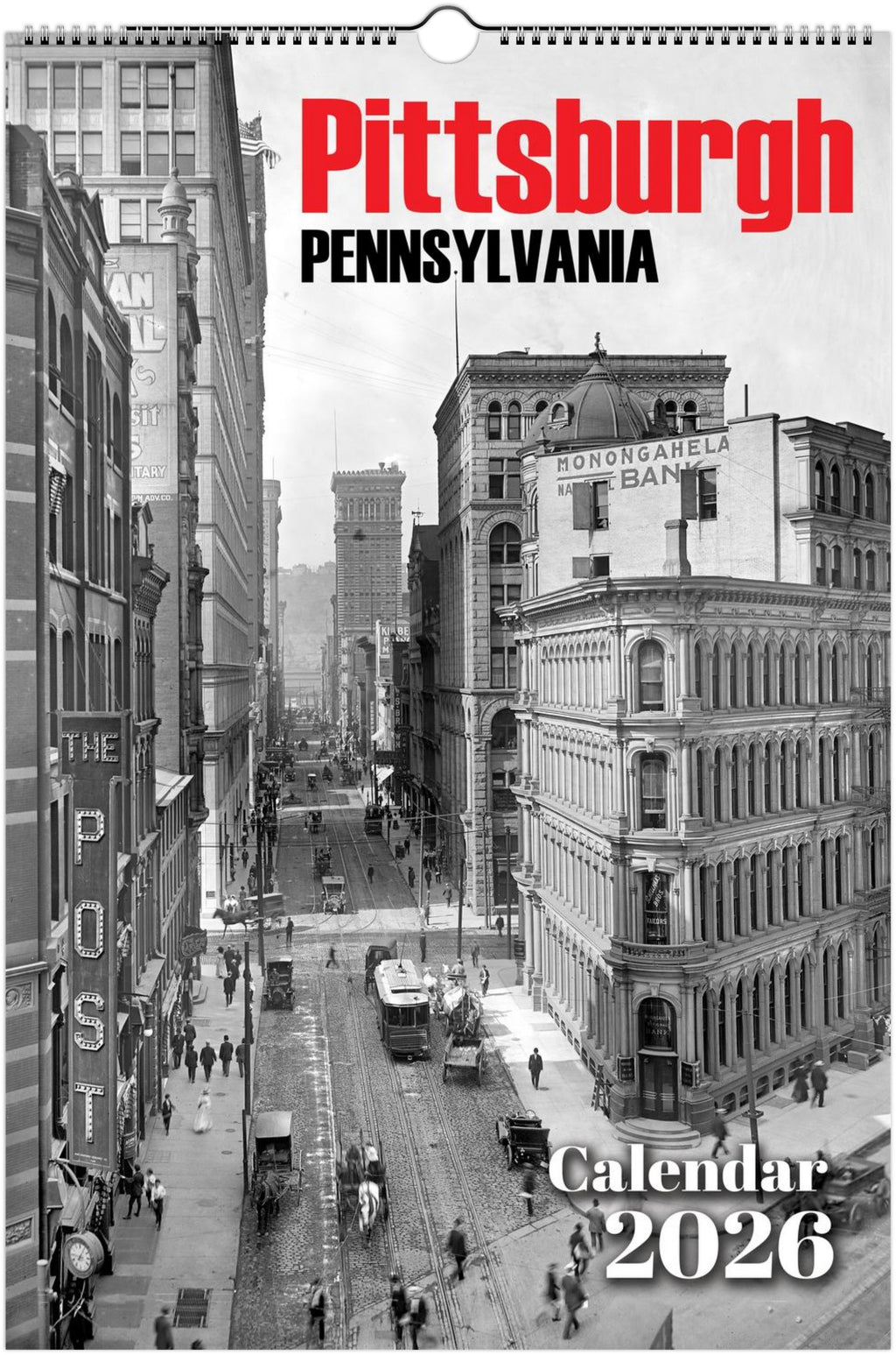 Historic Pittsburgh - 2026 Wall Calendar
