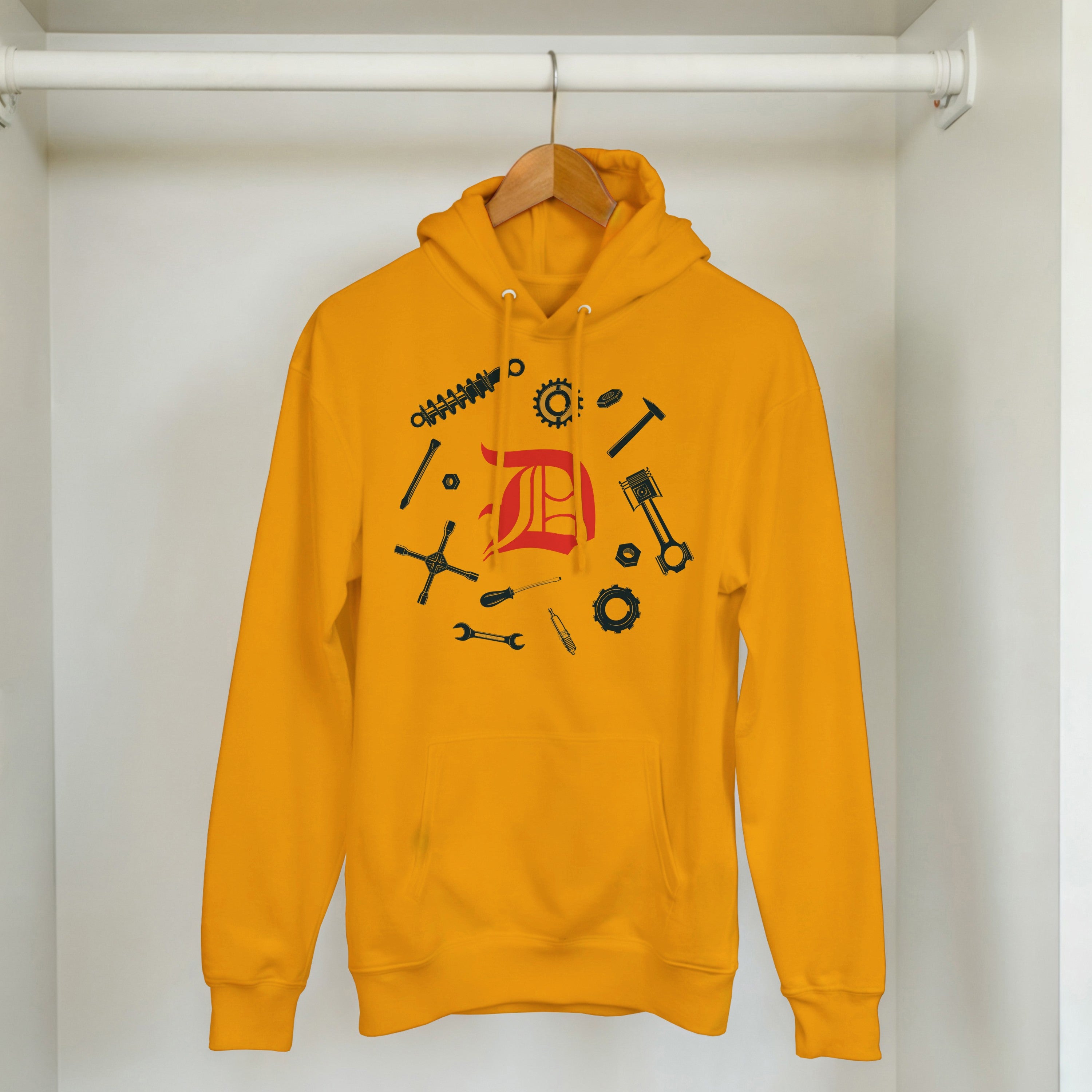 Detroit The Motor City - Classic Unisex Pullover Hoodie