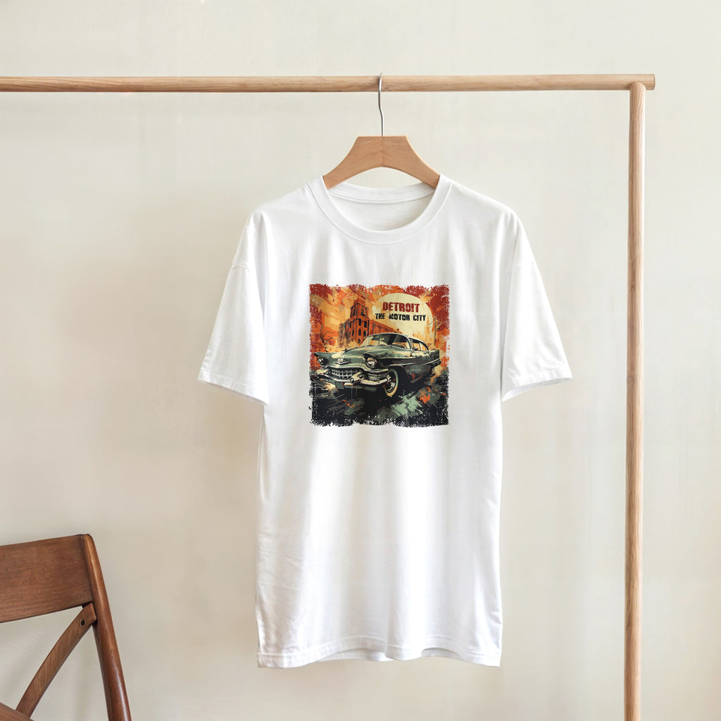 Detroit the Motor City - Unisex Crewneck T-shirt