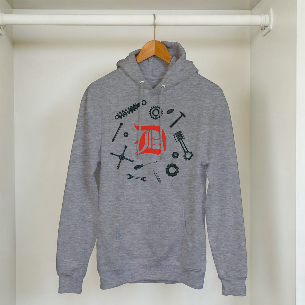 Detroit The Motor City - Classic Unisex Pullover Hoodie