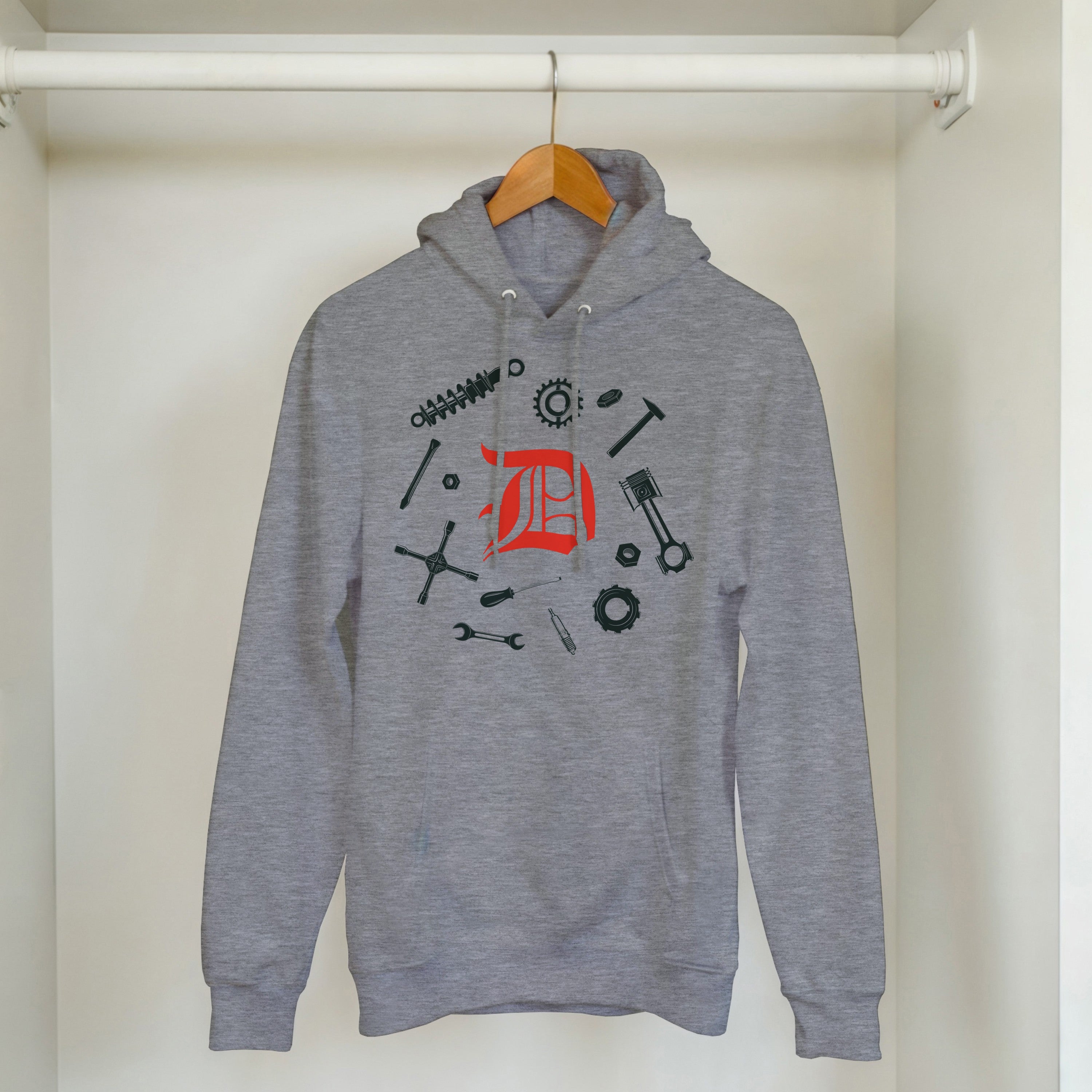 Detroit The Motor City - Classic Unisex Pullover Hoodie