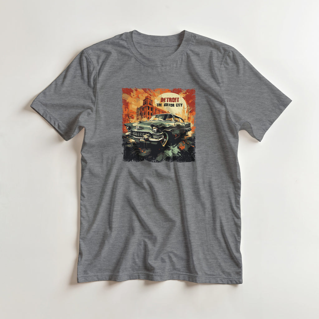 Detroit the Motor City - Unisex Crewneck T-shirt
