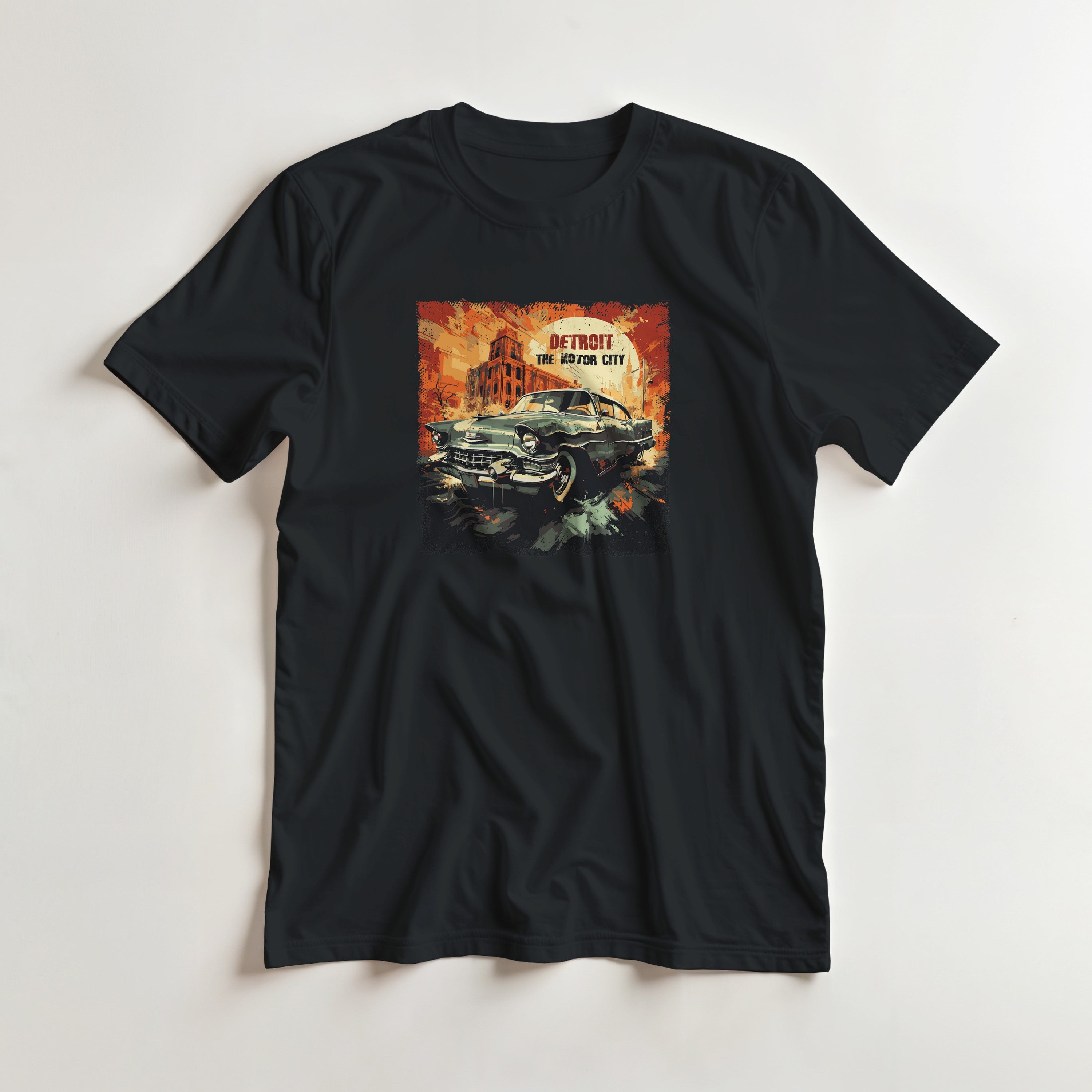 Detroit the Motor City - Unisex Crewneck T-shirt