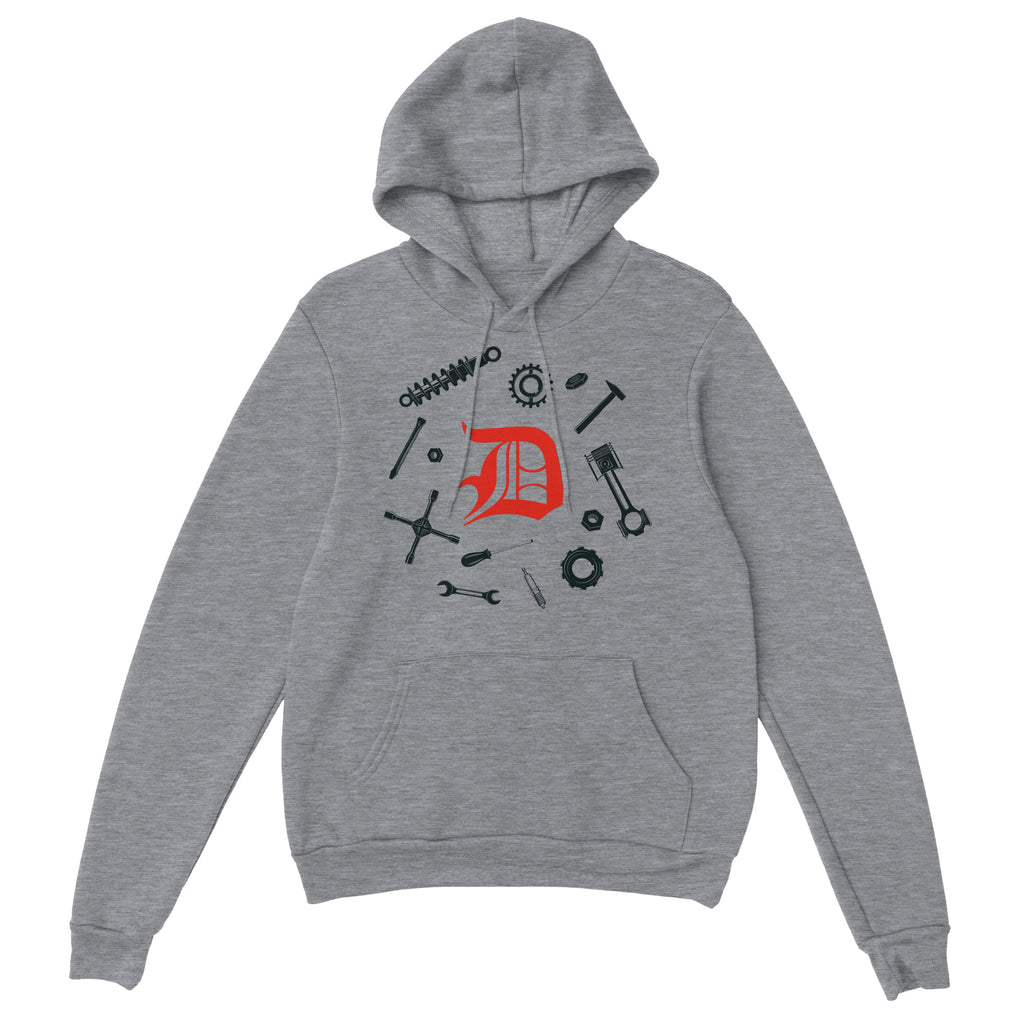 Detroit The Motor City - Classic Unisex Pullover Hoodie