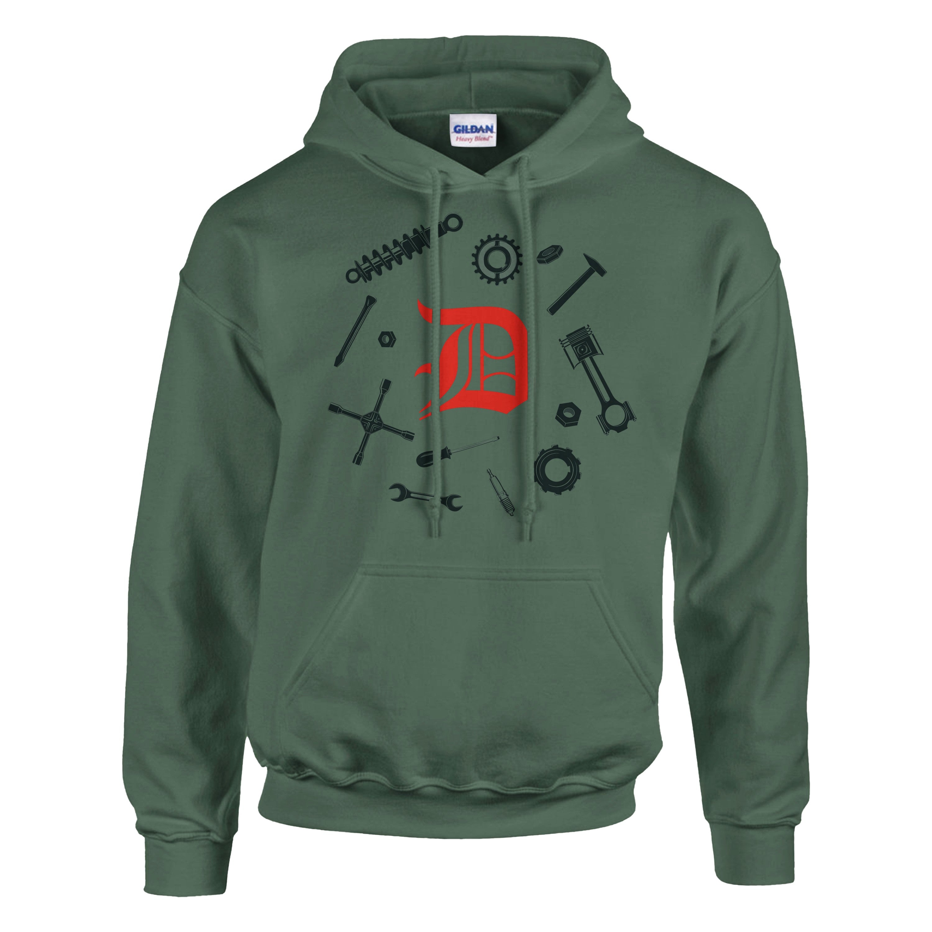 Detroit The Motor City - Classic Unisex Pullover Hoodie