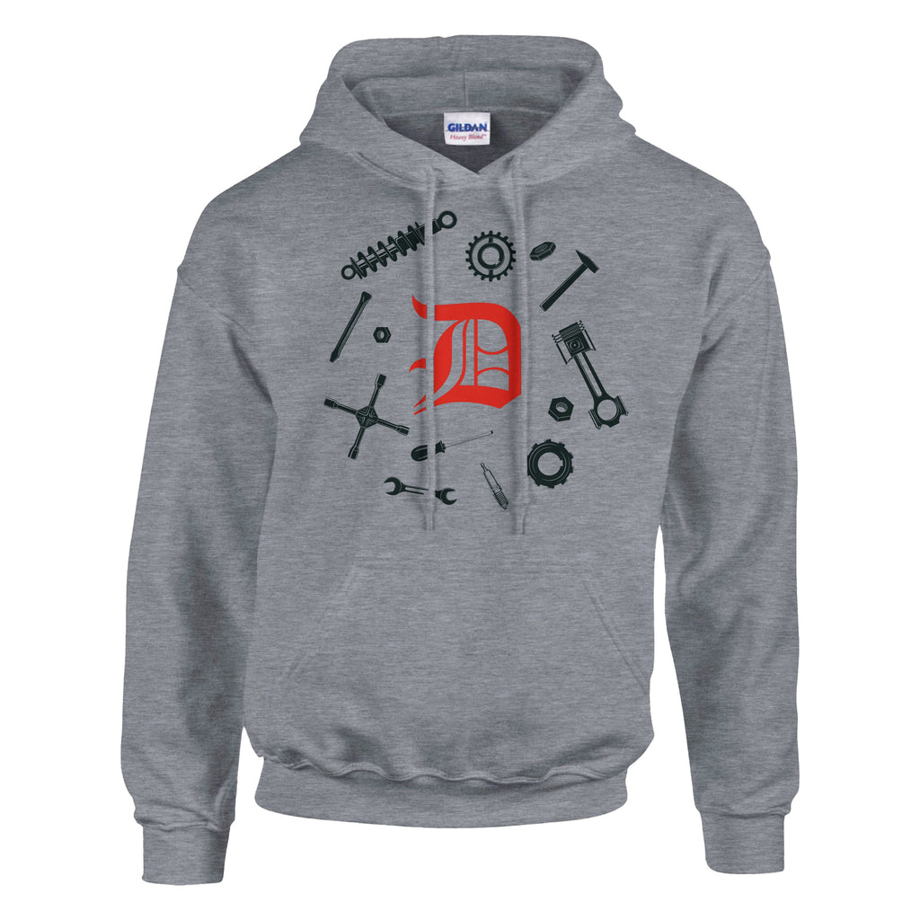 Detroit The Motor City - Classic Unisex Pullover Hoodie