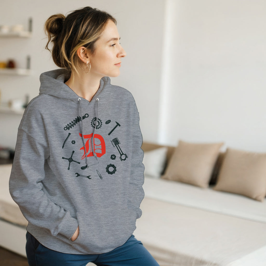 Detroit The Motor City - Classic Unisex Pullover Hoodie