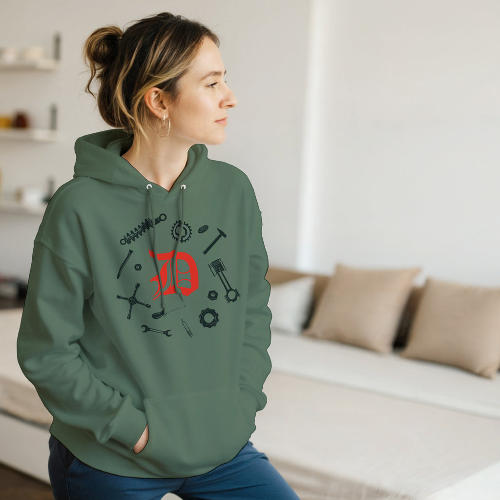 Detroit The Motor City - Classic Unisex Pullover Hoodie
