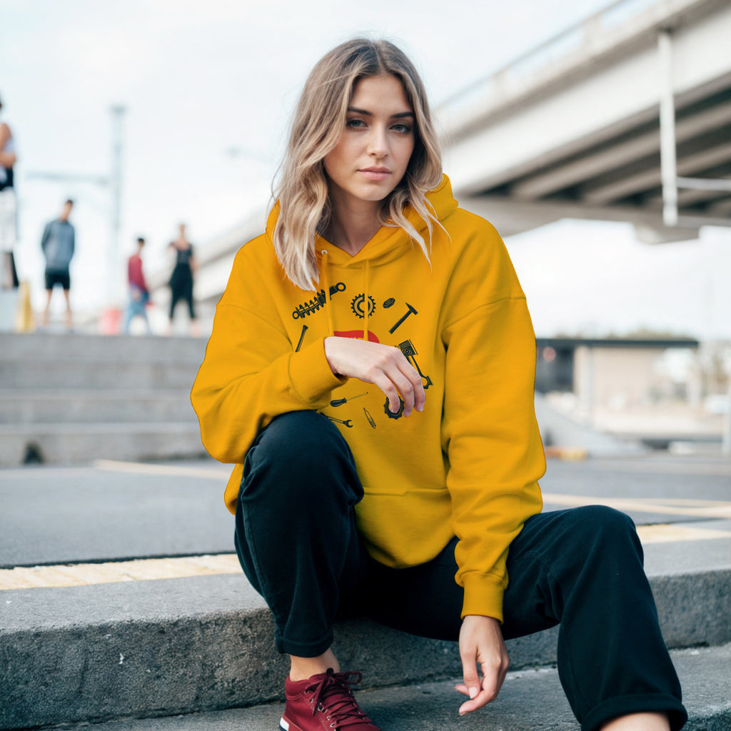 Detroit The Motor City - Classic Unisex Pullover Hoodie