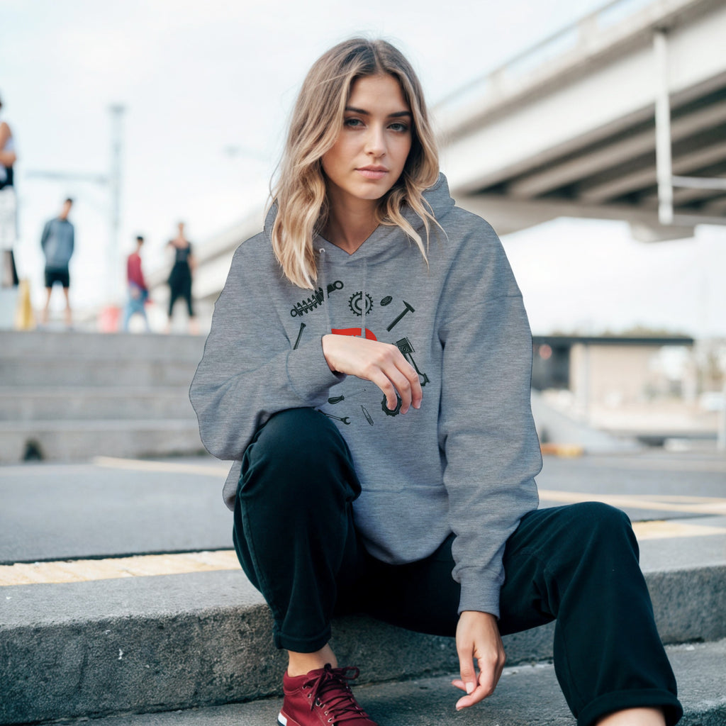 Detroit The Motor City - Classic Unisex Pullover Hoodie