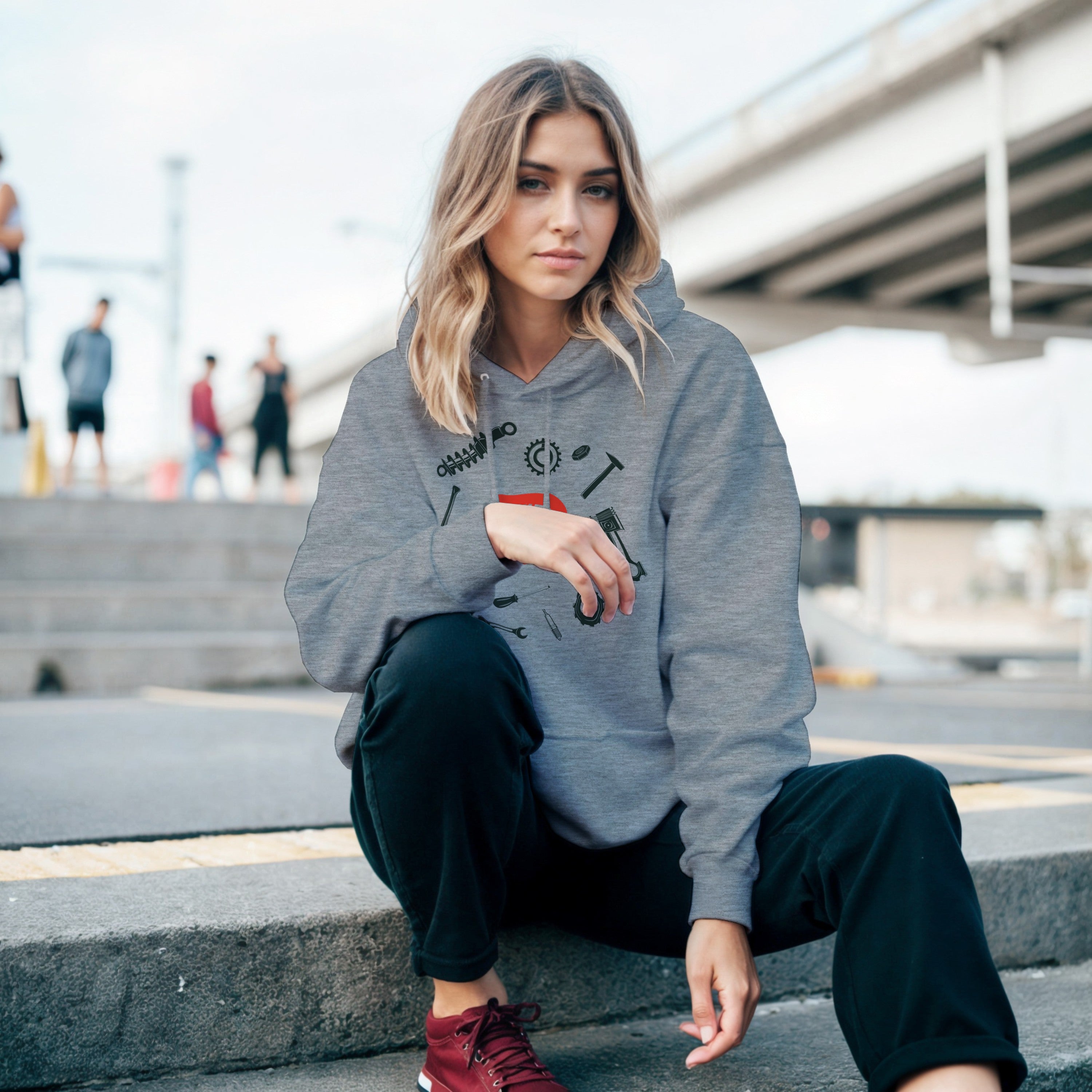 Detroit The Motor City - Classic Unisex Pullover Hoodie