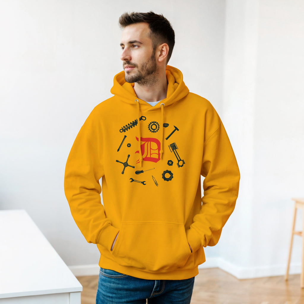 Detroit The Motor City - Classic Unisex Pullover Hoodie