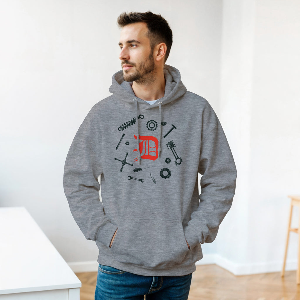 Detroit The Motor City - Classic Unisex Pullover Hoodie